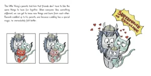 Alternative view of Volume 3 "Ravavik and friends. We are all different " - wartościowe książki po angielsku dla dzieci | english books for children