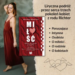 tomik poezji „Miłość, która zmienia wszystko” Anety Kmieć-Wawrzyniak, powiązanego z serią Norweskie Pamiętniki.
